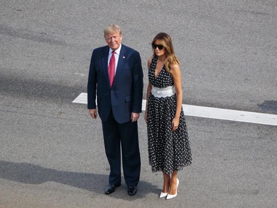 trumpfirstuspresidenttovisitindiawithwifeanddaughterintow