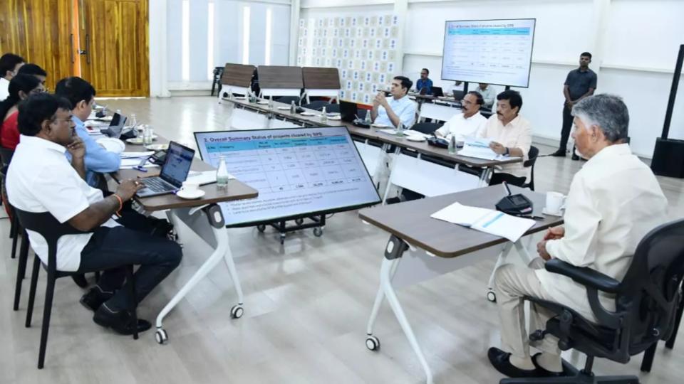 CM Naidu Reviews Tourism Projects, Sets 2029 Targets