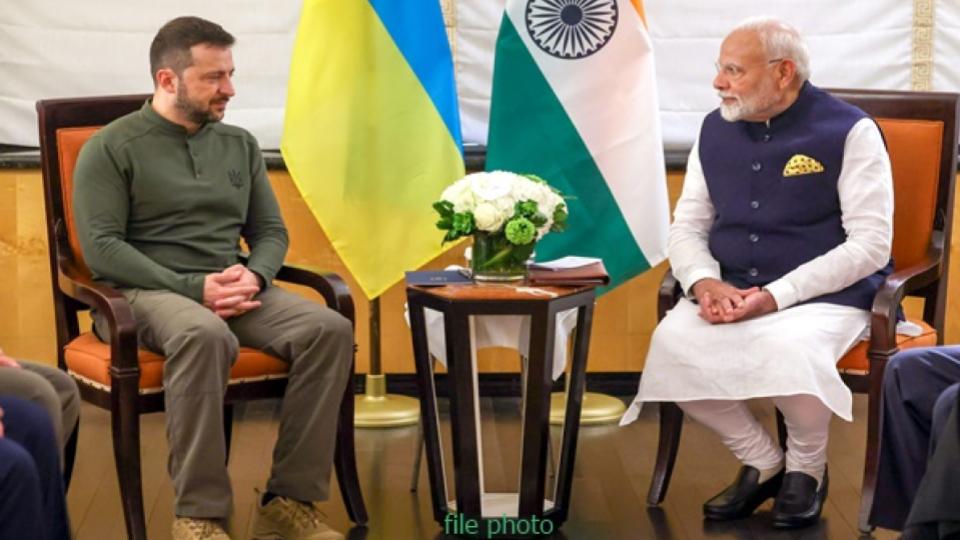 India Welcomes Positive Developments Toward Resolving Ongoing Ukraine Conflict