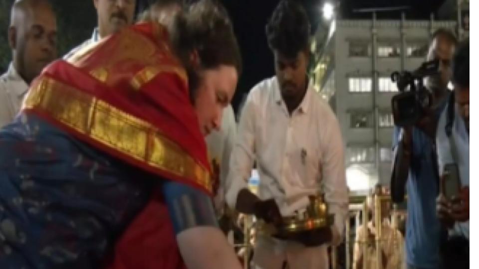 Anna Attends Suprabhata Seva for Pawan Kalyan