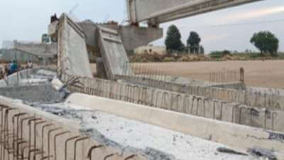 Under construction for 8 years, Telangana bridge collapses due to strong winds