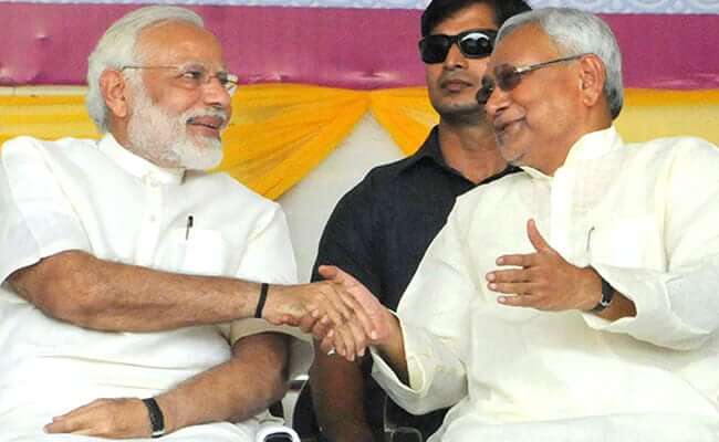 pmmodicongratulatesnitishkumarsaysndagovernmentcommittedtoservingbihar