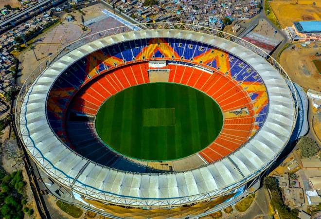 donaldtrumpsettoinaugurateworldslargestcricketstadiumatmoterainahmedabad