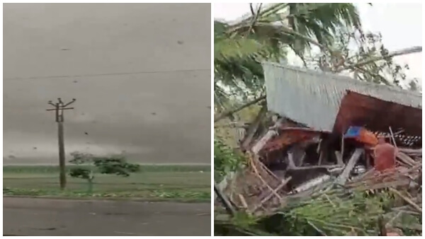 Storm wreaks havoc in West Bengal's Jalpaiguri, four killed and 70 injured.