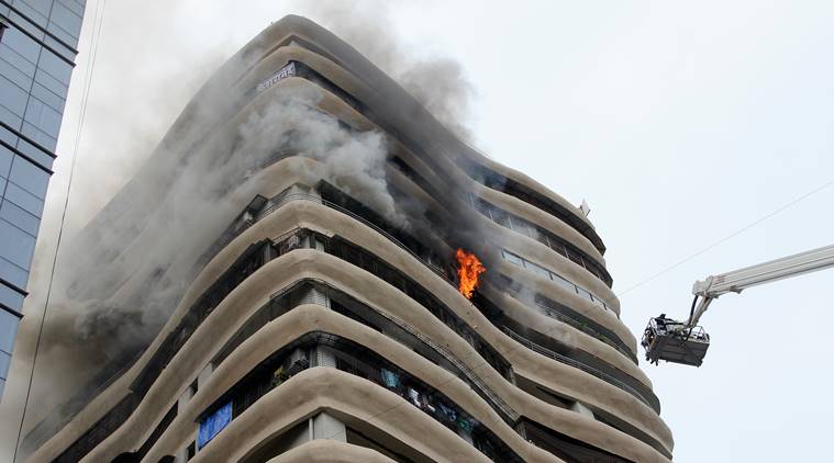 fourkilledinmajorfireatcrystaltowerinmumbai