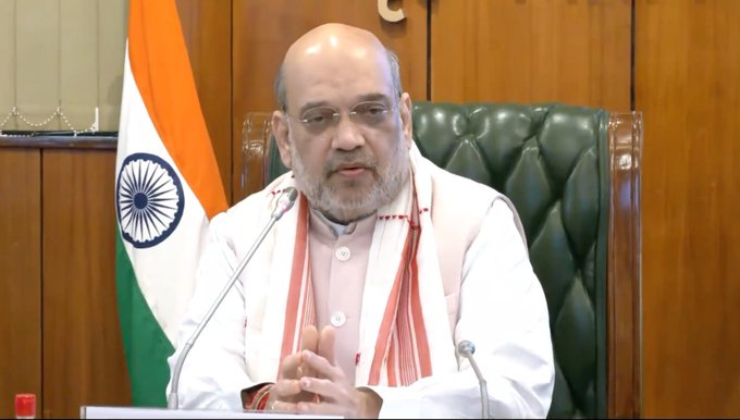 homeministeramitshahtochairmeetingofheadofdepartmentsofmemberstatesofscoinnewdelhitoday