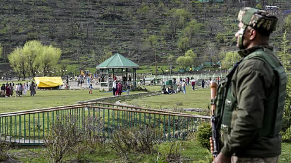 Security tightened across Kashmir on Pahalgam attack anniversary