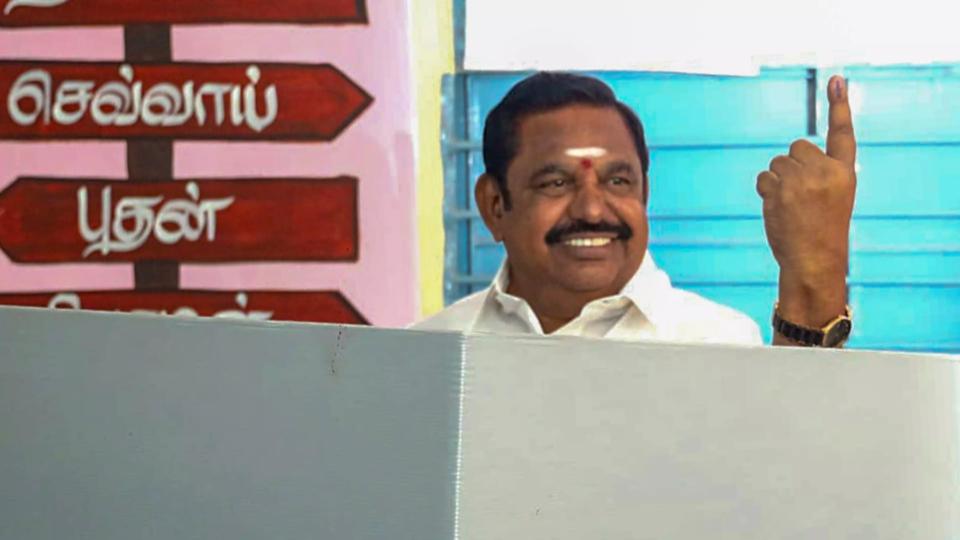 100 Pc Confident of Winning, says AIADMK Chief Palaniswami