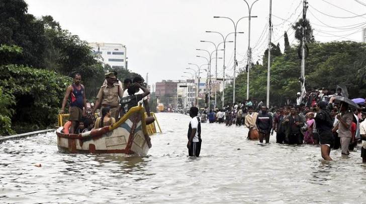 nolessonslearntfrom2015floods:24hourrainbringschennaitoitsknees