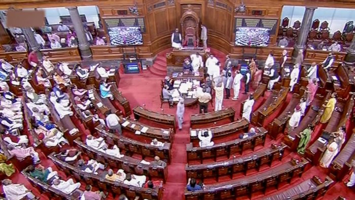 rajyasabhaadjournedbrieflyforaround15minutes