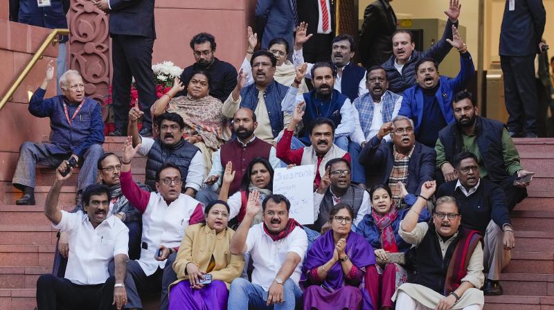 78mpssuspendedfromparliamentamidoppositionruckus