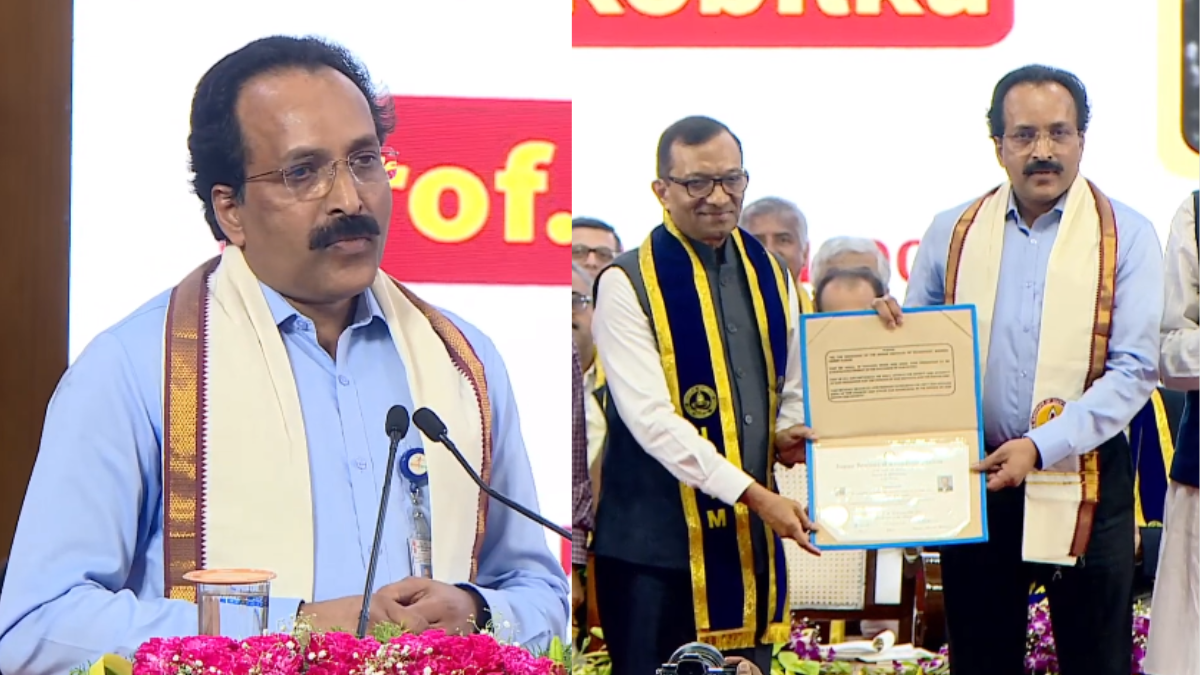 isrochairmansomnathgetsphdinengineeringfromiitmadras