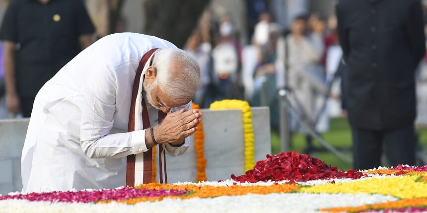 gandhijayanti:pmmodipresidentdroupadimurmupaytributetofatherofthenation