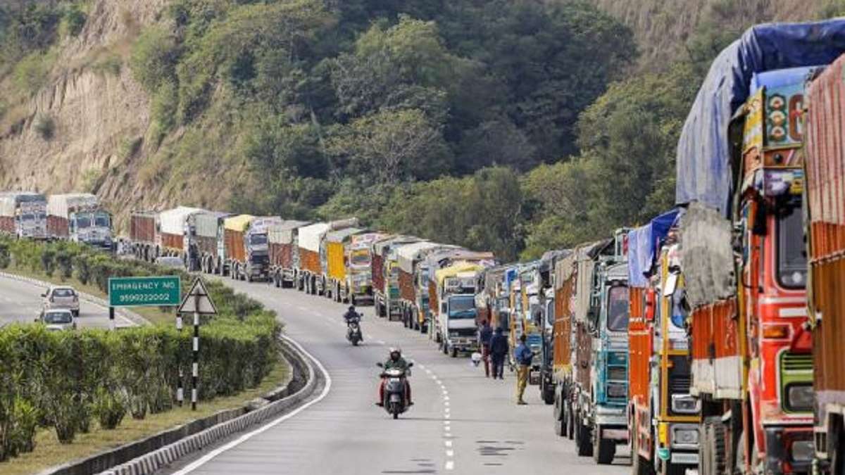 Traffic on Jammu-Srinagar highway suspended due to multiple landslides