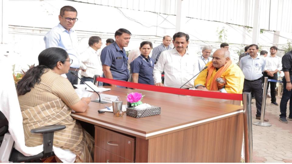 Delhi CM Rekha Gupta holds ‘Jan Sunwai’ amid tight security