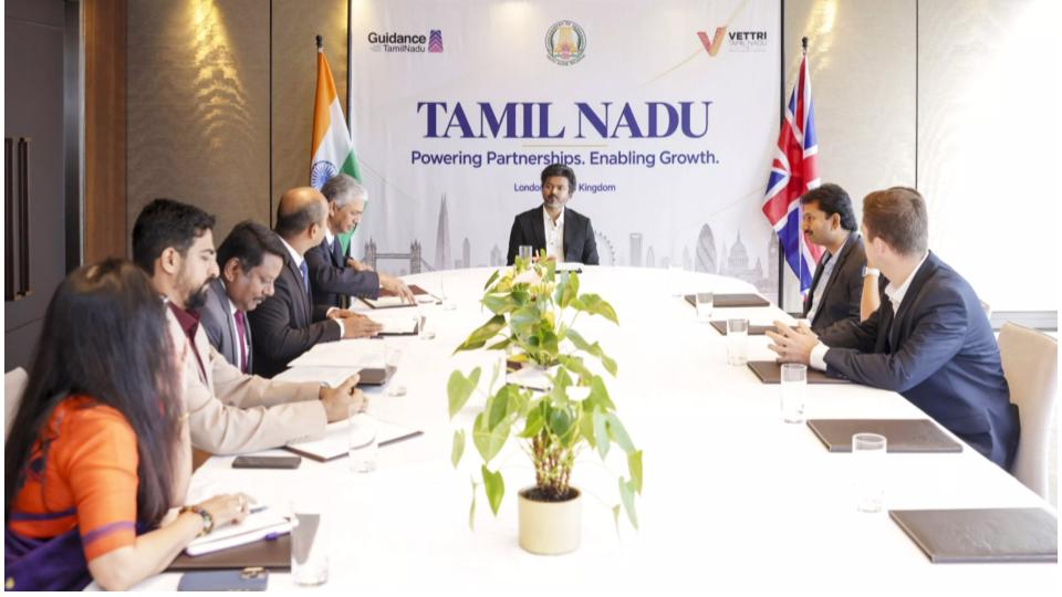 Tamil Nadu Signs Pacts for Rs 15,300 cr Investments in UK
