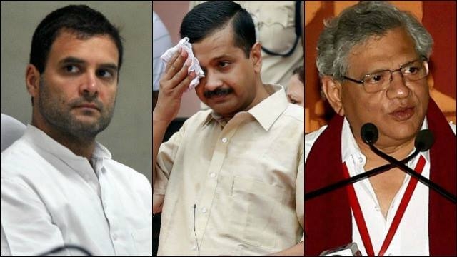 hyderabadpoliceregistersfiragainstkejriwalrahulonseditioncharges