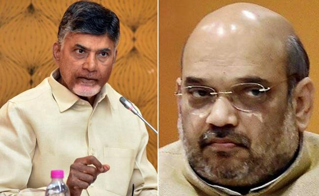 Chandrababu Naidu slams Amit Shah for doubting his faith in PM Narendra Modi, demands apology. Chandrababu Naidu slams Amit Shah for doubting his faith in PM Narendra Modi, demands apology.