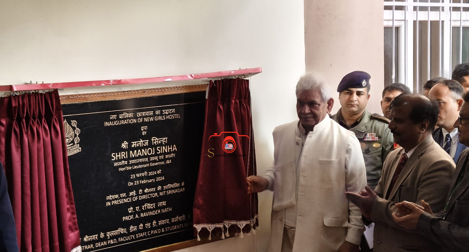 jklgmanojsinhainauguratesnewgirlshostelatnitinsrinagar