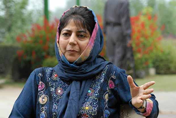 onlytalkscansolvekashmirissue:mehbooba