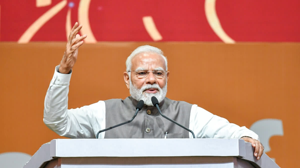 PM Modi lays the foundation stone, inugurates, and dedicates to the nation development projects at Durgapur in West Bengal