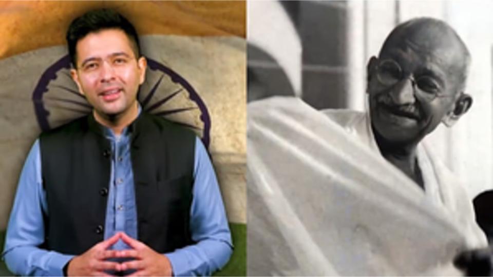 mahatmagandhibeatsinindia’sheartsaysraghavchadha