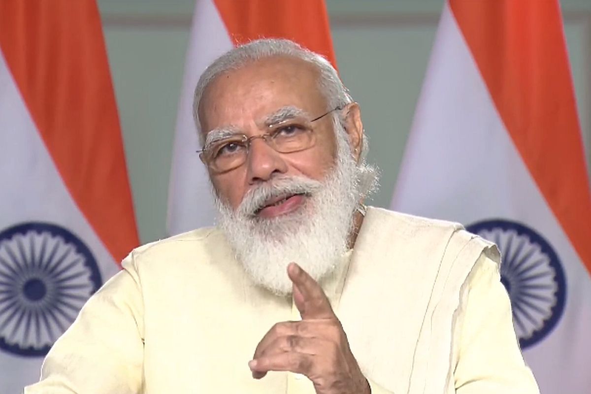 pmmodisaystheecourtsprojectisbeingimplementedinmissionmodeinthecountry