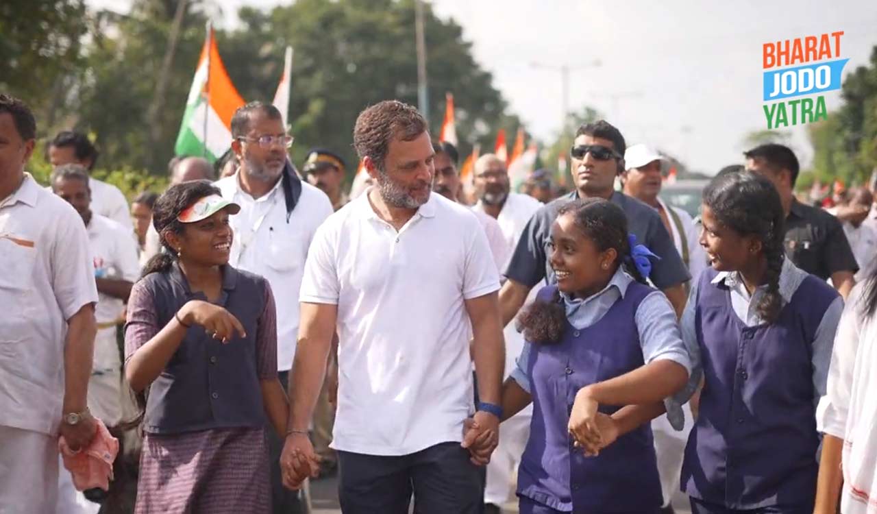 rahulgandhi’s‘bharatjodoyatra’toenterkerala’sthrissuronthursday