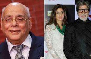 amitabhbachchanrushestoindiaasdaughtershwetabachchan’sfatherinlawrajannandadies