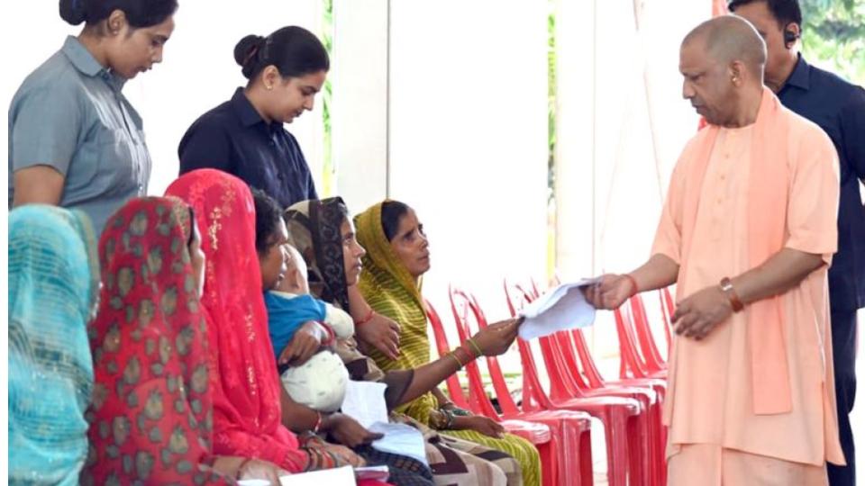 UP CM Yogi hears grievances at Janata Darshan, orders action