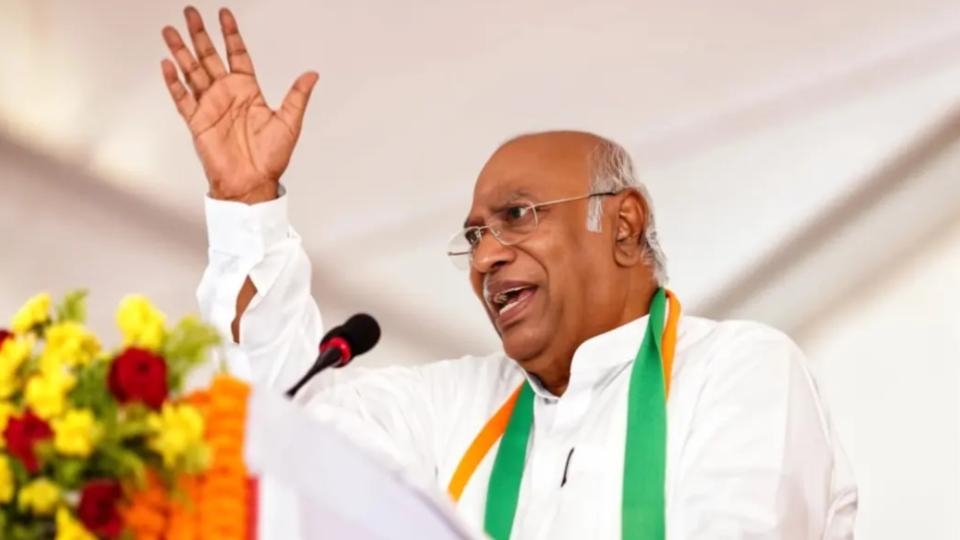 Kharge accuses PM Modi of terrorising opposition parties