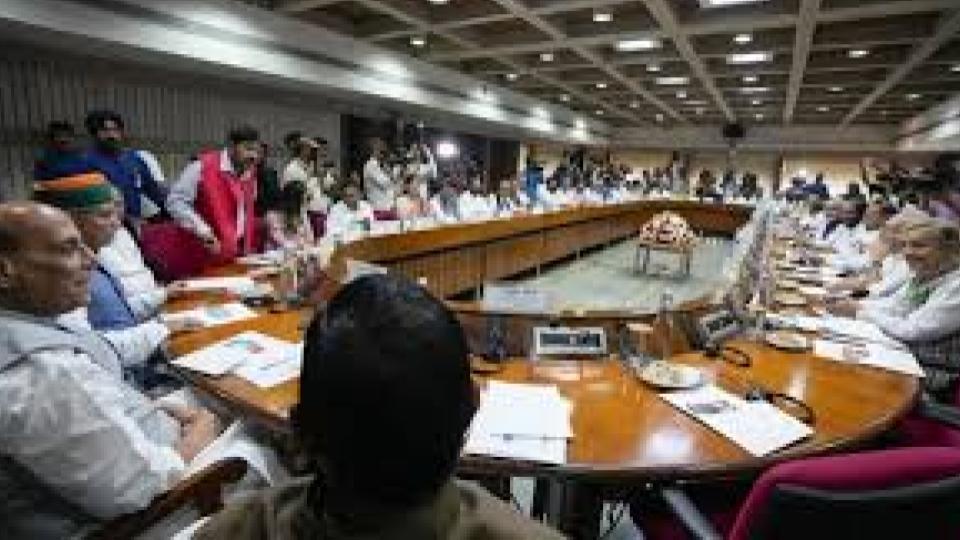 All-Party Meet on West Asia Crisis Begins