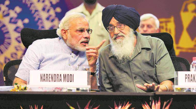 centreannounces2daysofnationalmourningpmmodimournsparkashsinghbadalsayscolossalfigureofindianpolitics