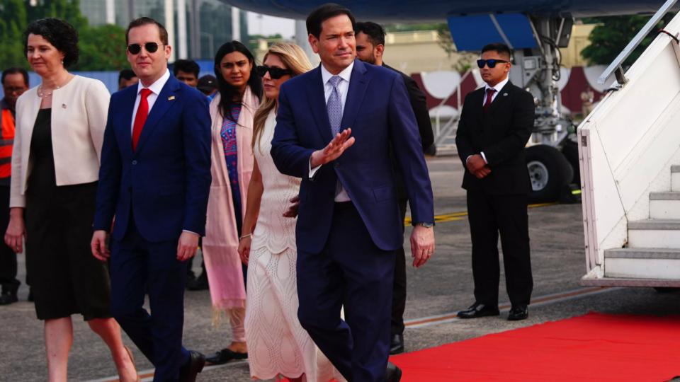 rubioarrivesonfirstvisittoindiatomeetpmmodi