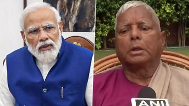 PM Modi dials Tejashwi Yadav, enquires about Lalu Prasad Yadav’s health