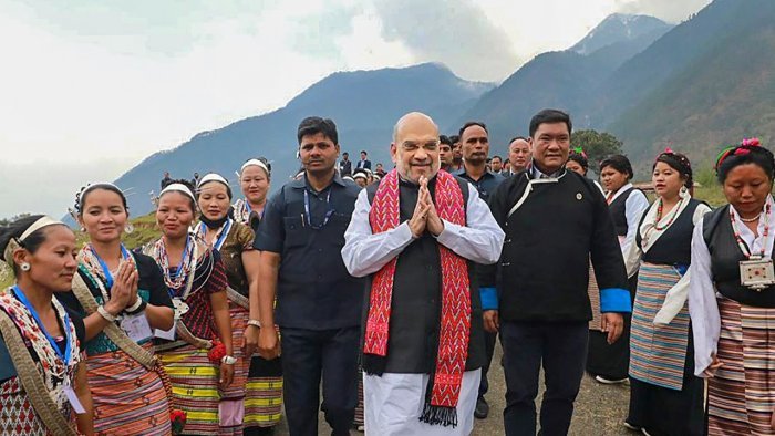 indiarejectschinasobjectionstohomeministeramitshahsvisittoarunachalpradesh