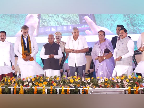 Vice President Jagdeep Dhankar addresses the inaugural session of the three-day Krishi Udyog Sammelan in Narsinghpur, MP