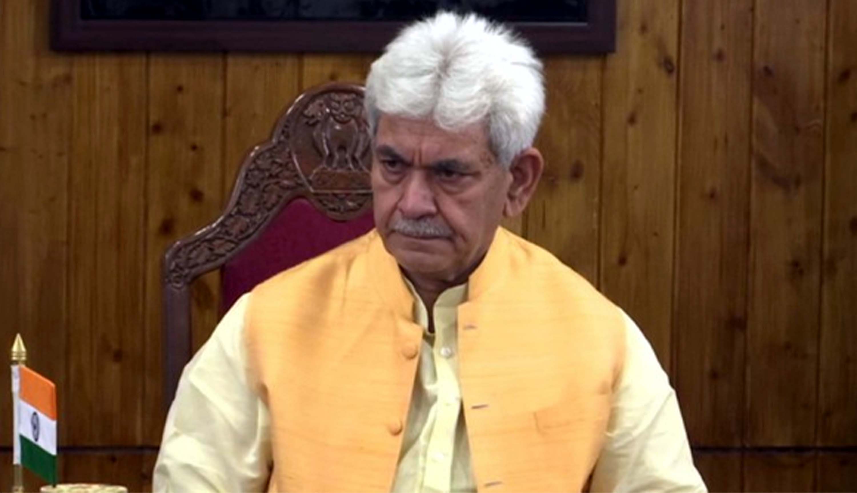 LG Manoj Sinha announces 15% reservation for women in non-gazetted posts in J&K Police