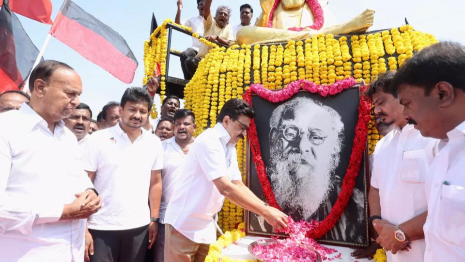 Tamil Nadu Marks 147th Birth Anniversary of Thanthai Periyar