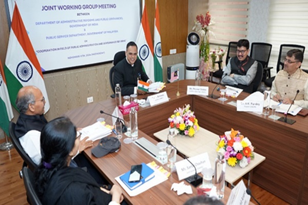indiamalaysiajointworkinggroupmeetingfocusesonpublicadministrationgovernancereforms