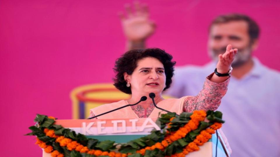 priyankagandhiurgesendtogazaviolenceonchildrensday