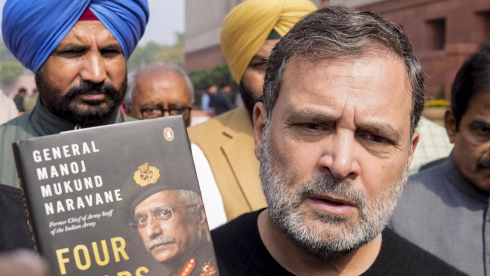 Rahul Targets PM Over Ladakh Standoff by Showing Naravane Memoir