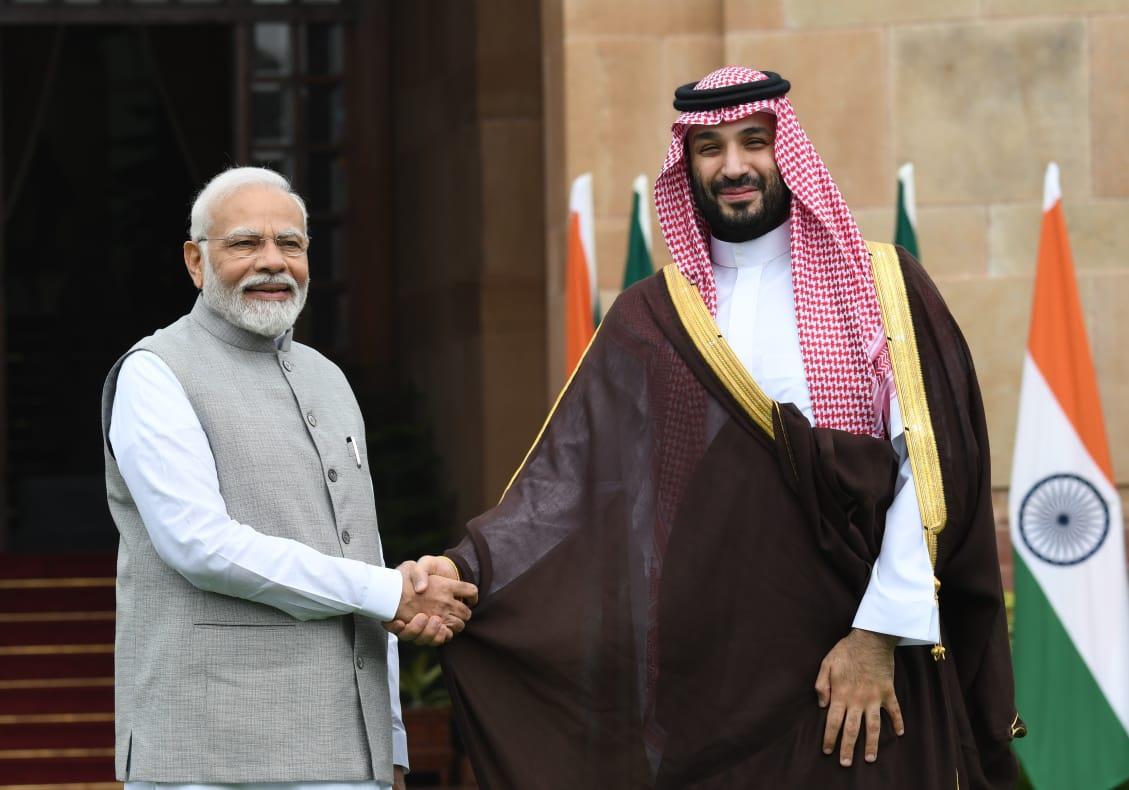 pmmodiholdstalkswithsaudicrownprince