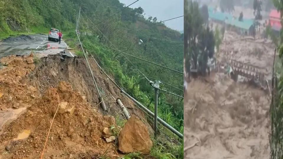 Flash Floods and Landslides Batter Arunachal, Three Reported Missing
