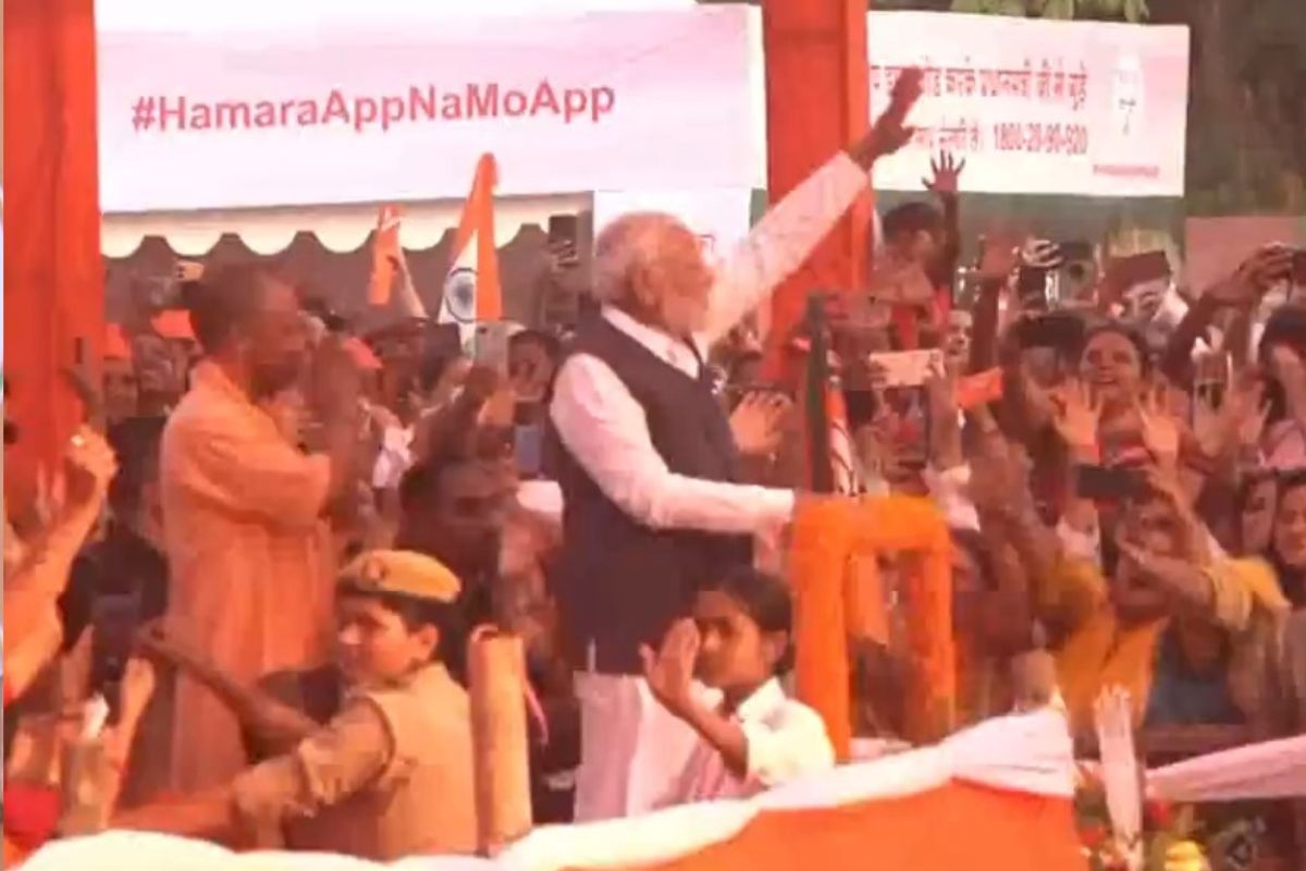 PM Narendra Modi Interacts With Women In Matri Shakti Sammelan In Varanasi