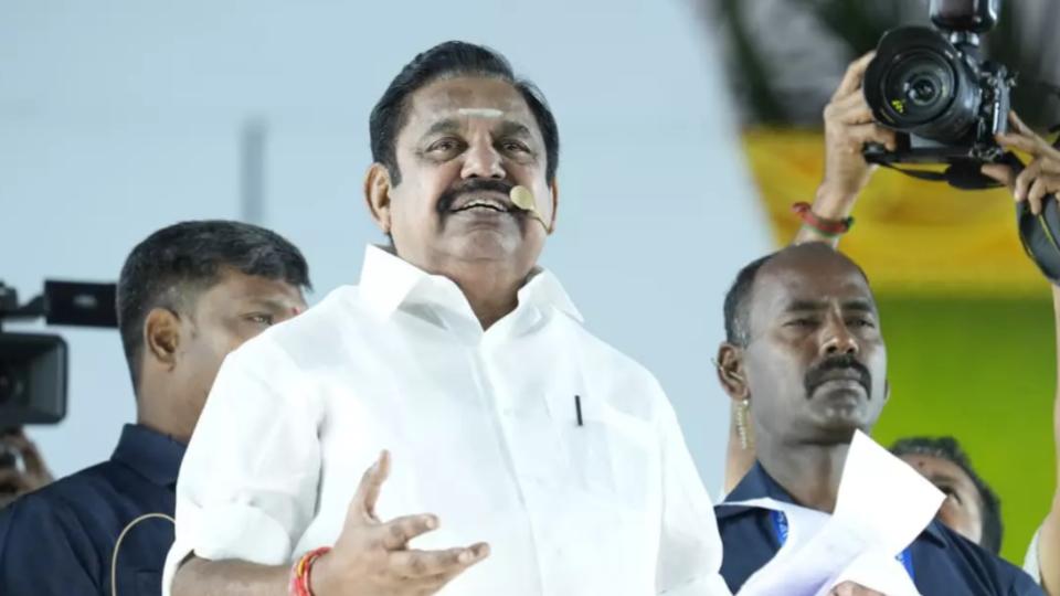 AIADMK Opposes TVK Delimitation Resolution Tamil Nadu