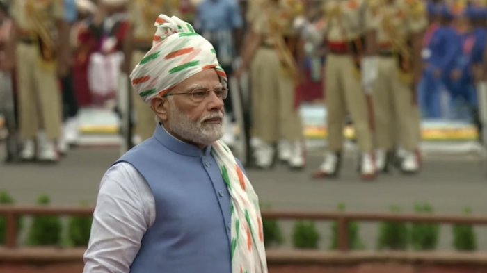 PM Modi greets people on 76th Independence Day