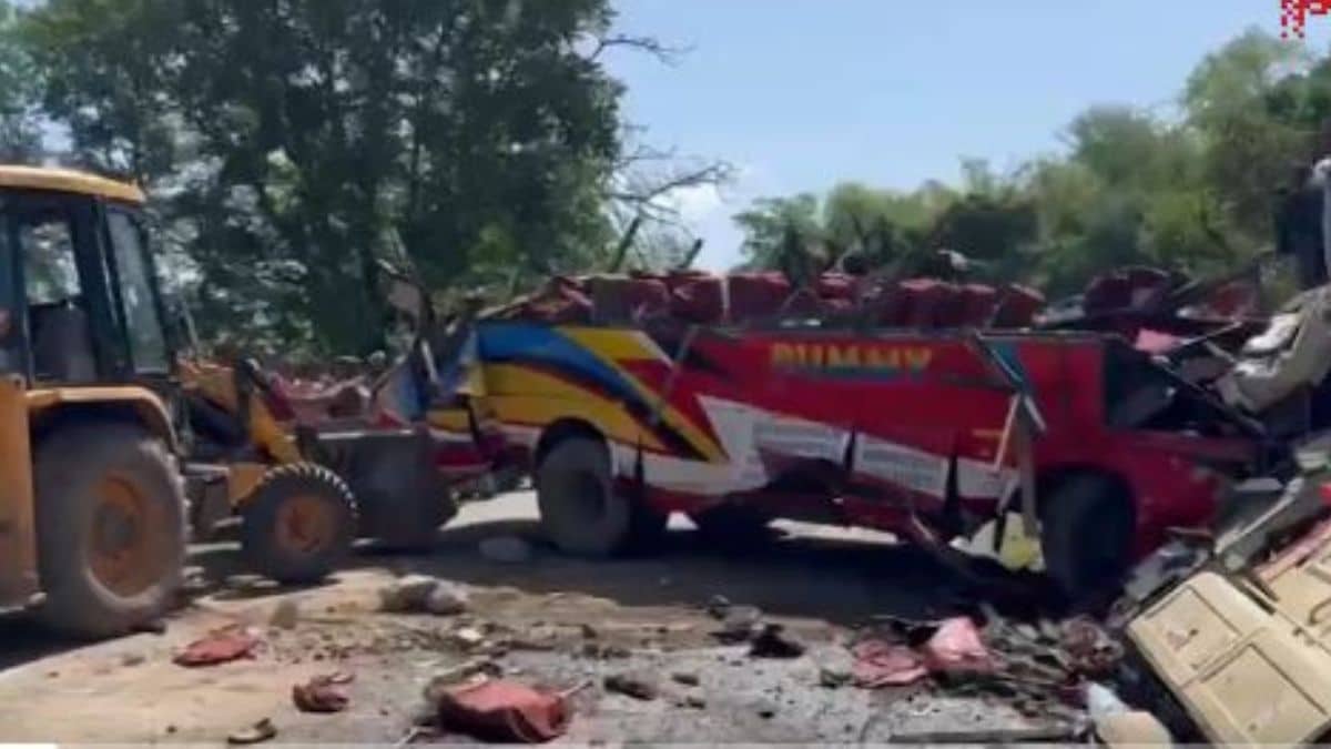 Bus falls into gorge in J&