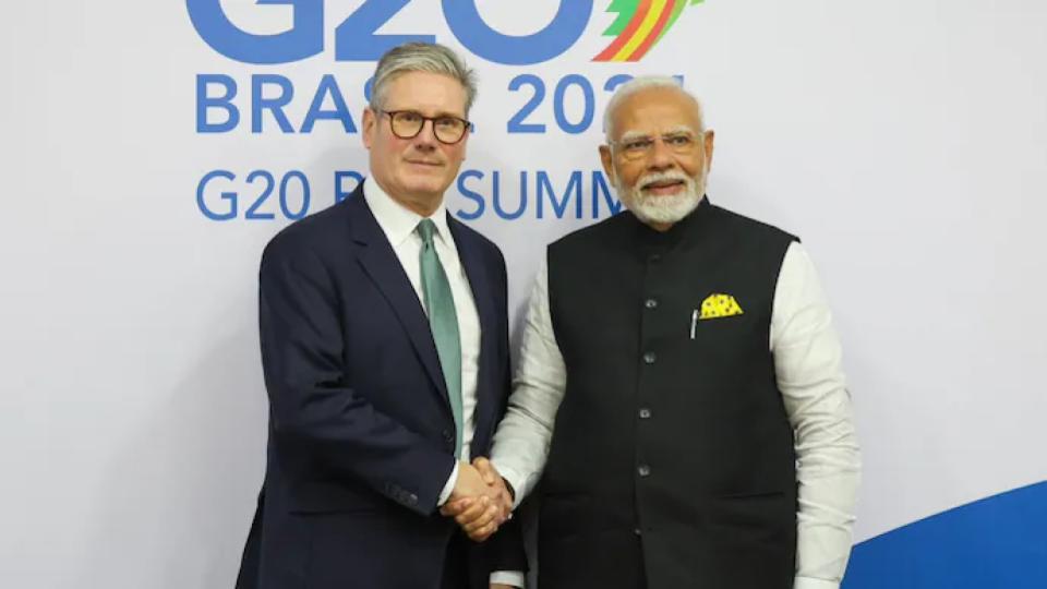 PM Narendra Modi meets UK PM, FTA deal to boost GBP 4.8 bn in UK growth