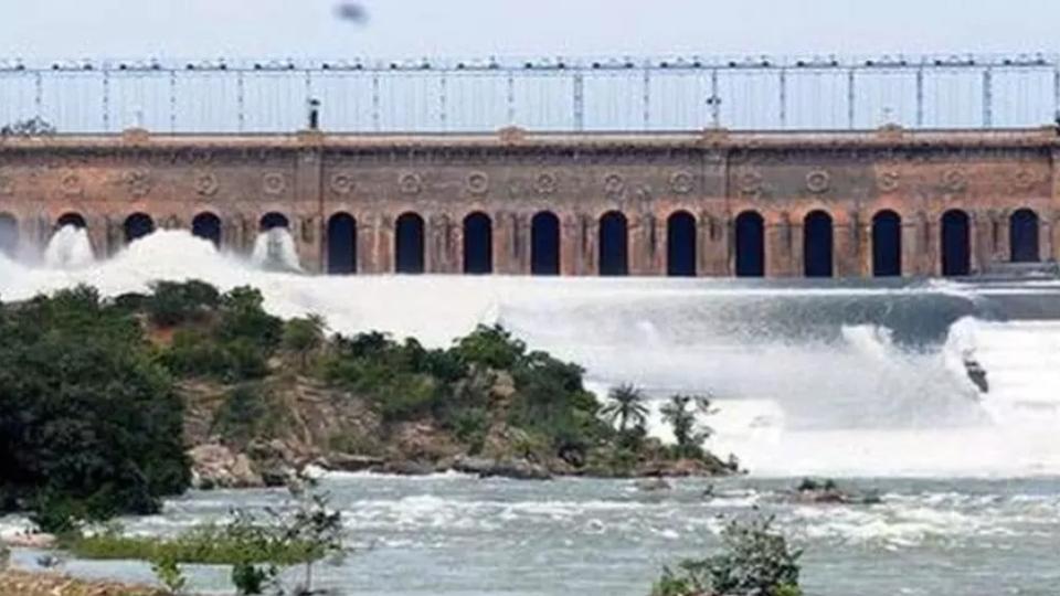 Water Released From Krishnaraja Sagar Reservoir to Tamil Nadu
